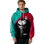 Liverpool Skull Punisher Black Hoodie Best Selling