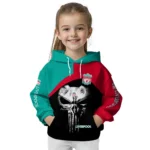Liverpool Skull Punisher Black Hoodie Best Selling