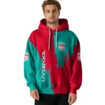 Liverpool Splatter Effect Red Hoodie Best Selling