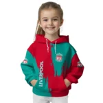 Liverpool Splatter Effect Red Hoodie Best Selling