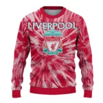 Liverpool Tie Dye Designs Red Sweater Best Selling