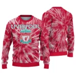Liverpool Tie Dye Designs Red Sweater Best Selling