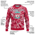Liverpool Tie Dye Designs Red Sweater Best Selling