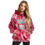 Liverpool Tie Dye Pattern Red Hoodie Best Selling