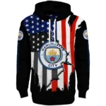 Manchester City American Pride Black Hoodie Best Selling