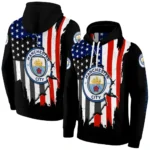 Manchester City American Pride Black Hoodie Best Selling