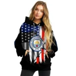 Manchester City American Pride Black Hoodie Best Selling