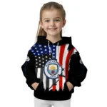 Manchester City American Pride Black Hoodie Best Selling
