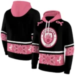 Manchester City Awareness Ribbon Black Pink Hoodie Best Selling
