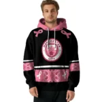 Manchester City Awareness Ribbon Black Pink Hoodie Best Selling