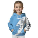 Manchester City Dynamic Slash Sky Blue White Hoodie Best Selling
