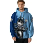 Manchester City Jack Skellington Sky Blue Hoodie Best Selling