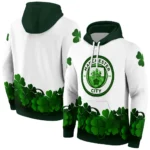 Manchester City Lucky Motif White Green Hoodie Best Selling