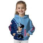 Manchester City Minnie Mouse Sky Blue Hoodie Best Selling