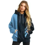 Manchester City Monogram Pattern Sky Blue Hoodie Best Selling
