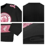 Manchester City Pink Ribbon Black Pink Sweater Best Selling