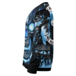 Manchester City Skull Intensity Sky Blue Black Sweater Best Selling