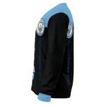 Manchester City Skull Swirl Sky Blue Black Sweater Best Selling