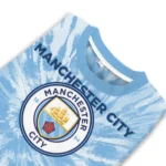 Manchester City Tie Dye Designs Sky Blue Sweater Best Selling
