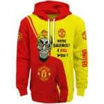 Manchester United Achmed Skull Red Hoodie Best Selling