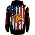 Manchester United American Pride Black Hoodie Best Selling