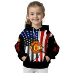 Manchester United American Pride Black Hoodie Best Selling