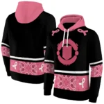 Manchester United Awareness Ribbon Black Pink Hoodie Best Selling