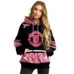 Manchester United Awareness Ribbon Black Pink Hoodie Best Selling