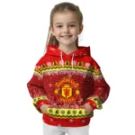 Manchester United Christmas Trees Red Hoodie Best Selling