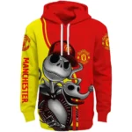 Manchester United Jack Skellington Red Hoodie Best Selling