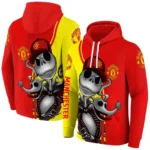 Manchester United Jack Skellington Red Hoodie Best Selling