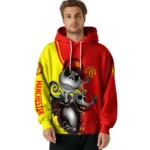 Manchester United Jack Skellington Red Hoodie Best Selling