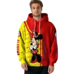 Manchester United Minnie Mouse Red Hoodie Best Selling