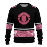 Manchester United Pink Ribbon Black Pink Sweater Best Selling