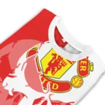 Manchester United Skull Split Red White Sweater Best Selling