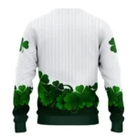 Manchester United St Patrick White Sweater Best Selling