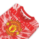 Manchester United Tie Dye Designs Red Sweater Best Selling