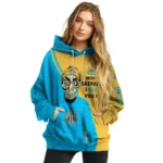 Newcastle United Achmed Skull Blue Hoodie Best Selling