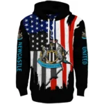 Newcastle United American Pride Black Hoodie Best Selling