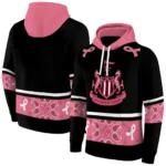 Newcastle United Awareness Ribbon Black Pink Hoodie Best Selling