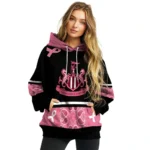 Newcastle United Awareness Ribbon Black Pink Hoodie Best Selling