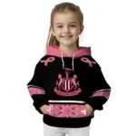 Newcastle United Awareness Ribbon Black Pink Hoodie Best Selling