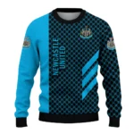 Newcastle United Circles Mesh Blue Black Sweater Best Selling