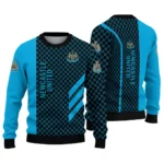 Newcastle United Circles Mesh Blue Black Sweater Best Selling