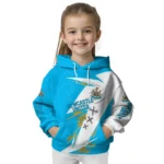 Newcastle United Dynamic Slash Blue White Hoodie Best Selling