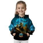 Newcastle United Halloween Vibes Blue Black Hoodie Best Selling