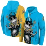 Newcastle United Jack Skellington Blue Hoodie Best Selling