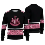 Newcastle United Pink Ribbon Black Pink Sweater Best Selling