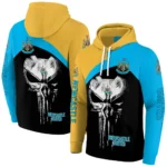 Newcastle United Skull Punisher Black Hoodie Best Selling