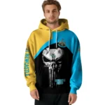 Newcastle United Skull Punisher Black Hoodie Best Selling
